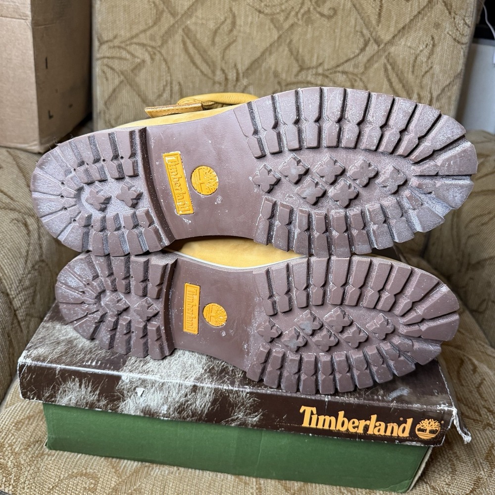 TIMBERLAND PREMIUM WATERPROOF SHORT WHEAT BOOT MENS SIZE 11 M - Picture 7 of 8